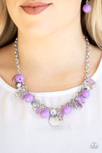 Load image into Gallery viewer, Prismatic Sheen Necklace - Purple