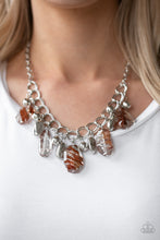 Load image into Gallery viewer, Chroma Drama Necklace - Brown