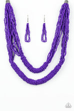 Load image into Gallery viewer, Right As RAINFOREST Necklace - Purple