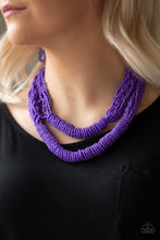 Load image into Gallery viewer, Right As RAINFOREST Necklace - Purple