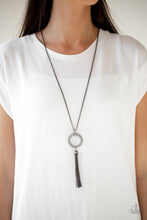 Load image into Gallery viewer, Straight To The Top Necklace - Black