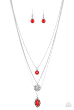 Load image into Gallery viewer, Tide Drifter Necklaces - Red