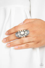 Load image into Gallery viewer, Stone Sunrise Rings- White