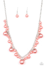 Load image into Gallery viewer, Uptown Pearls Necklace - Orange