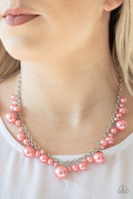 Load image into Gallery viewer, Uptown Pearls Necklace - Orange