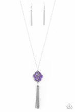 Load image into Gallery viewer, Malibu Mandala Necklace - Purple