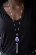 Load image into Gallery viewer, Malibu Mandala Necklace - Purple