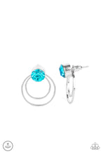 Load image into Gallery viewer, Word Gets Around Earrings - Blue