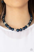 Load image into Gallery viewer, Rich Girl Refinement Necklace - Blue