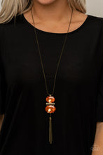 Load image into Gallery viewer, Runway Rival Necklace - Orange