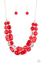 Load image into Gallery viewer, Oceanic Opulence Necklaces - Red
