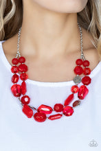Load image into Gallery viewer, Oceanic Opulence Necklaces - Red