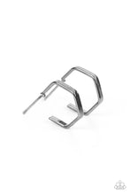 Load image into Gallery viewer, Haute Hexagons Earrings - Black