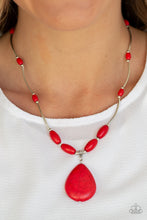 Load image into Gallery viewer, Explore The Elements Necklace - Red