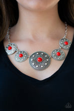 Load image into Gallery viewer, Hey, SOL Sister Necklace - Red