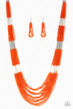 Load image into Gallery viewer, Let It BEAD Necklace - Orange