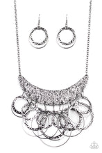 Load image into Gallery viewer, Metro Eclipse Necklace - Black