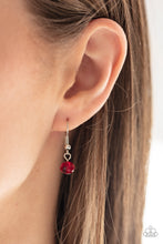 Load image into Gallery viewer, Distracted by Dazzle Necklace - Red