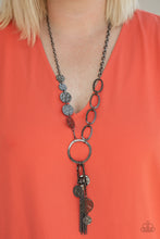 Load image into Gallery viewer, Trinket Trend Necklace - Black