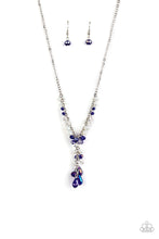 Load image into Gallery viewer, Iridescent Illumination Necklace - Blue