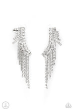 Load image into Gallery viewer, Thunderstruck Sparkle Earrings - White