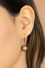 Load image into Gallery viewer, Metro Mantra Necklace - Brass