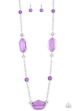 Load image into Gallery viewer, Crystal Charm Necklace - Purple
