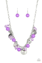 Load image into Gallery viewer, Prismatic Sheen Necklace - Purple
