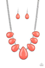 Load image into Gallery viewer, Drop Zone Necklace - Orange
