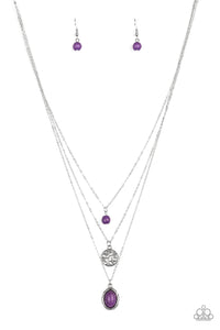 Southern Roots Necklace - Purple