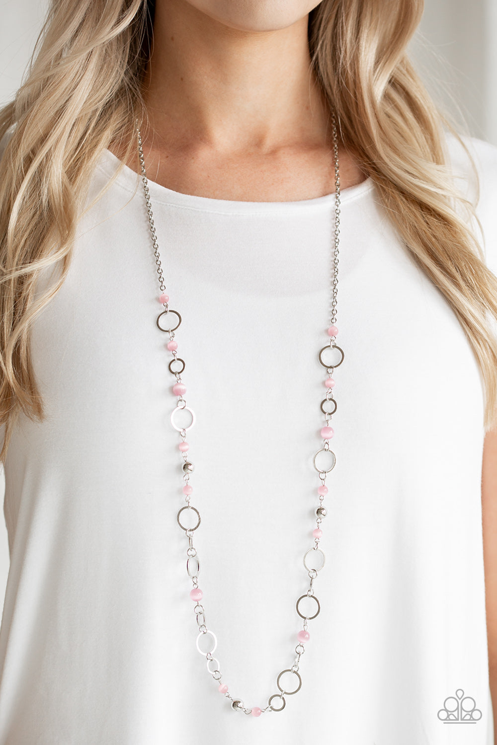 Kid In A Candy Shop Necklace - Pink