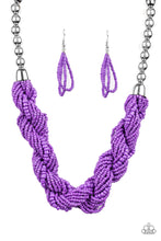 Load image into Gallery viewer, Savannah Surfin Necklace - Purple
