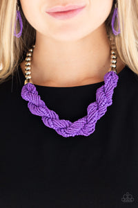 Savannah Surfin Necklace - Purple