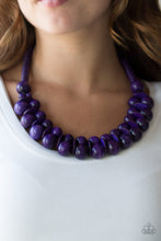 Load image into Gallery viewer, Caribbean Cover Girl Necklace - Purple
