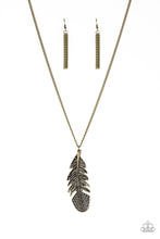 Load image into Gallery viewer, Free Bird Necklace - Brass
