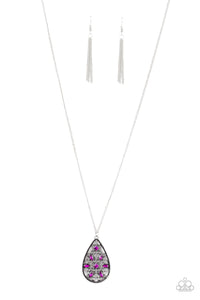 Gala Glimmer Necklace - Pink