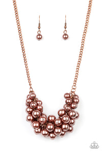 Grandiose Glimmer Necklace - Copper