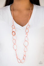 Load image into Gallery viewer, Metro Nouveau Necklace - Copper
