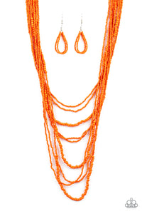 Totally Tonga Necklace - Orange