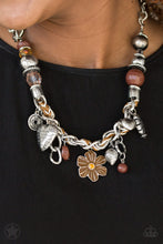 Load image into Gallery viewer, Charmed, I Am Sure Necklace - Brown
