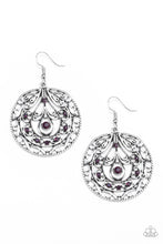 Load image into Gallery viewer, Choose To Sparkle Earrings - Purple
