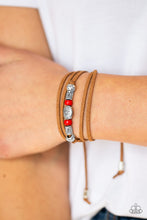Load image into Gallery viewer, Clear A Path Bracelet - Red
