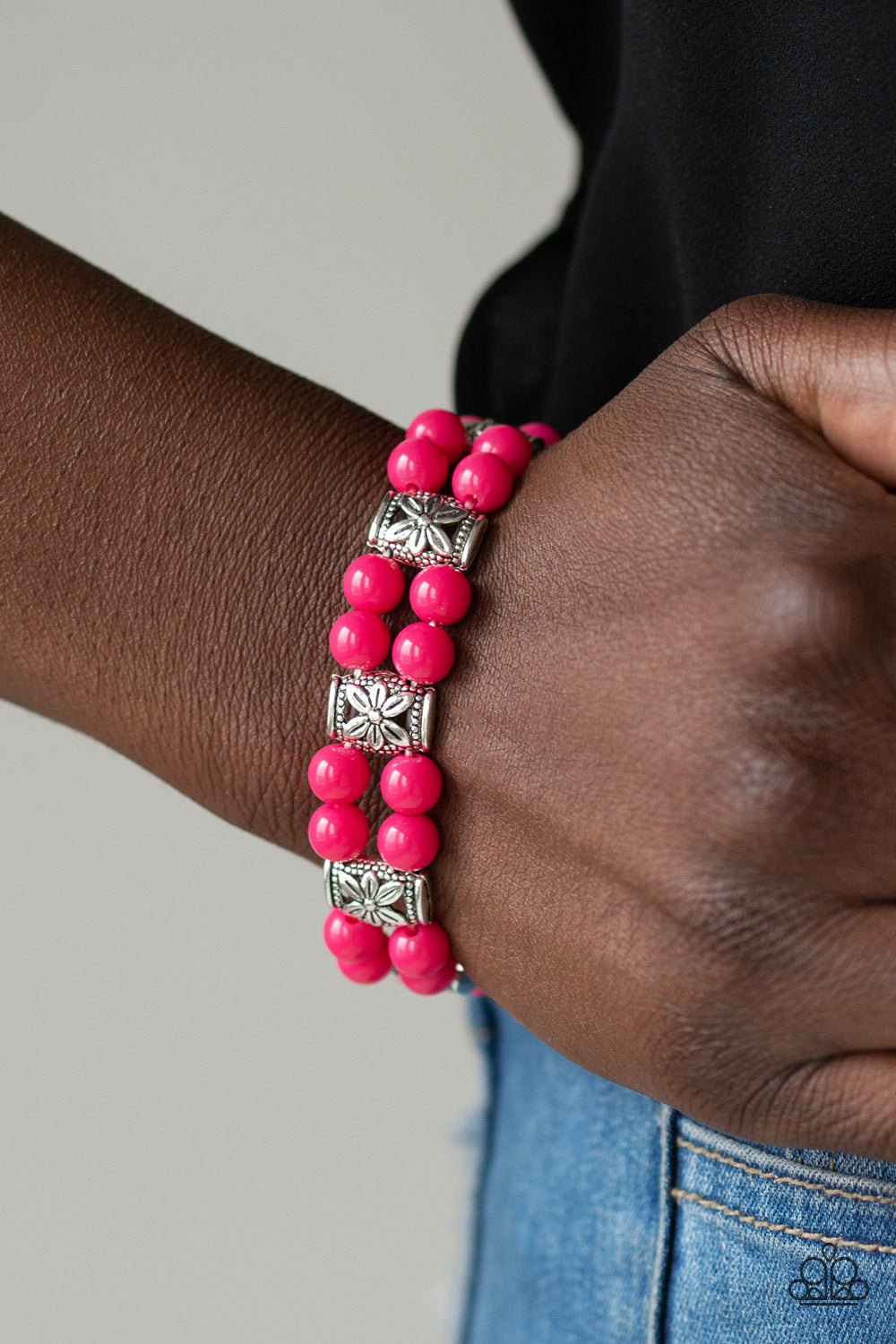 Daisy Debutante Bracelet - Pink