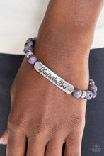 Load image into Gallery viewer, Keep The Trust Bracelet - Purple
