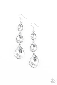 Metro Momentum Earrings - White