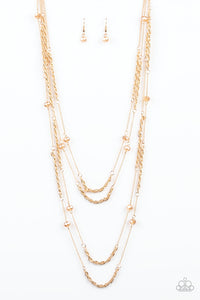 Open For Opulence Necklaces  - Gold