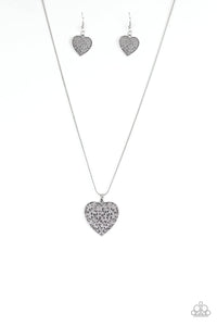Look Into Your Heart Necklace - Silver