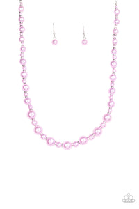 Pearl Heirloom Necklace - Purple