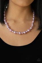 Load image into Gallery viewer, Pearl Heirloom Necklace - Purple
