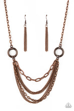 Load image into Gallery viewer, CHAINS of Command Necklace - Copper
